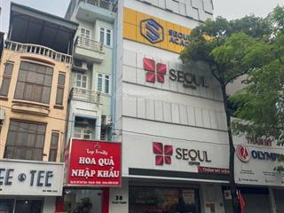 Bán nhà mặt phố thái thịnh đống đa | 65m2 6 tầng thang máy giá 26 tỷ
