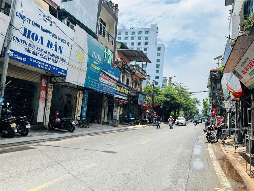 29 tỷ mặt phố giảng võ  lõi đống đa, ba đình 50m  vỉa hè rộng kinh doanh ổn định