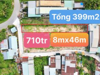 Tôi cần bán đất tại an quới 1, 750 triệu, 399m2, pháp lý đầy đủ, mặt tiền 10m, chính chủ