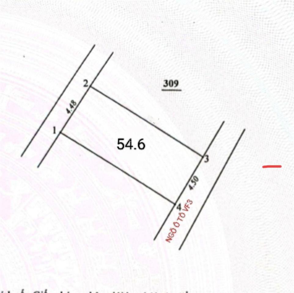 Bán đất phương canh 55m2, mt 4.5m  2 mặt ngõ thông  ô tô đỗ cửa  giá đầu tư  tặng gpxd 7 tầng