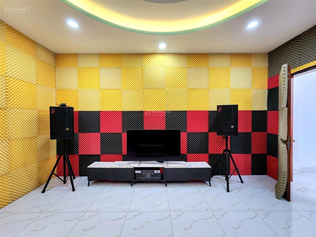 Nhà đẹp xây mới 100% mt đường 14m khu ao sen 5 x 20m 4 tầng  cách aeon mall 200m