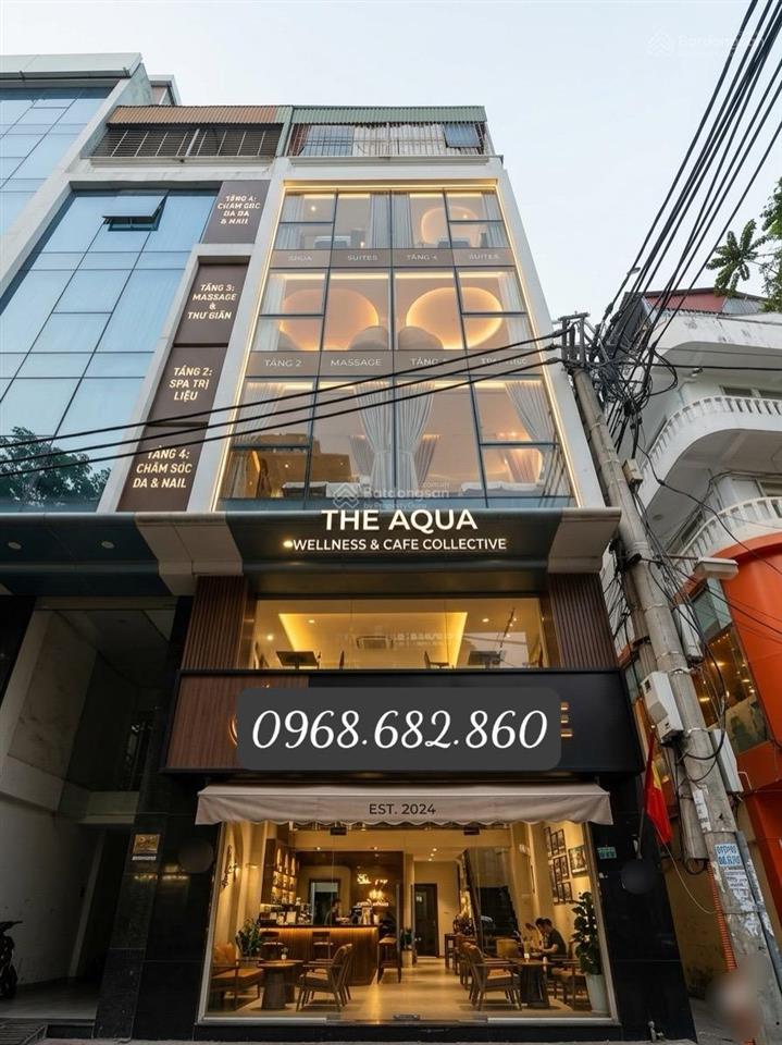 (giảm 3 tỷ) bán gấp nhà mặt phố thái hà, lô góc, kinh doanh spa & cafe, 45m2, mt 5,2m, chỉ 28 tỷ
