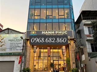 (giảm 20 tỷ) toà văn phòng mặt phố hạng a  lô góc  10 tầng  200m2 x 10 tầng x mt 10m quyền lực