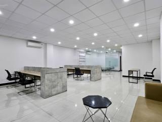 Văn phòng 7x15m full nội thất, ngăn 02 phòng giá chỉ 15 triệu, có thang máy, máy lạnh, xuất vat