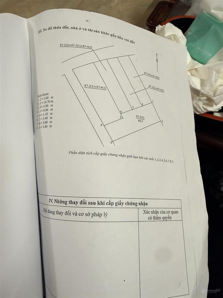 Bán miếng đất nở hậu 1,1m , bán giá đầu tư , vị trí đẹp , ô tô vào nhà , đất tiềm năng