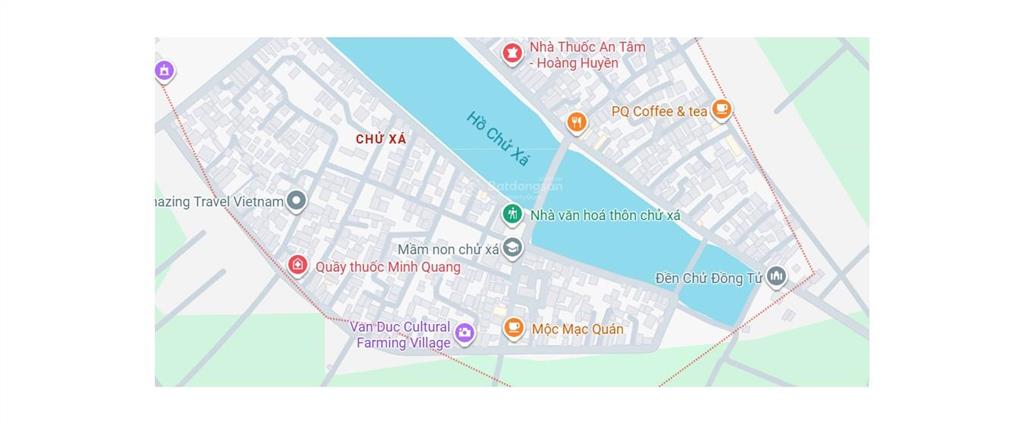 Sở hữu đất đẹp 50m sát hồ đã quy hoạch  không gian sống xanh cực mát tại chử xá!