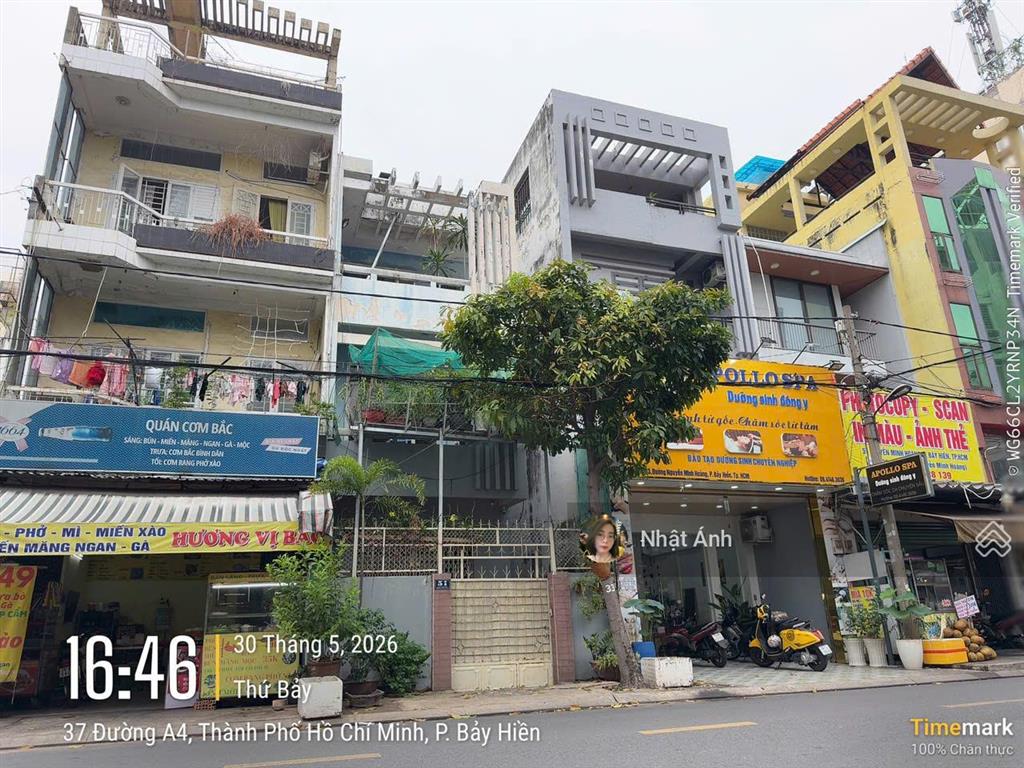 Giá tốt mặt tiền nguyễn minh hoàng  khu k300  5mx16m  3 tầng giá 20 tỷ tl