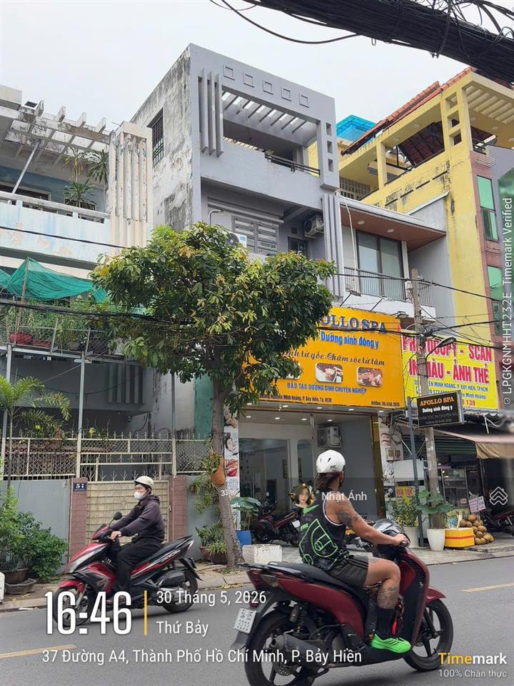 Giá tốt mặt tiền nguyễn minh hoàng  khu k300  5mx16m  3 tầng giá 20 tỷ tl