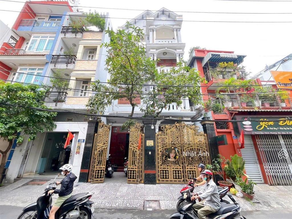 Bán nhà hẻm 8m đường nguyễn cửu đàm ngay tân sơn nhì  8,5mx16m  4 tầng giá 16,5 tỷ