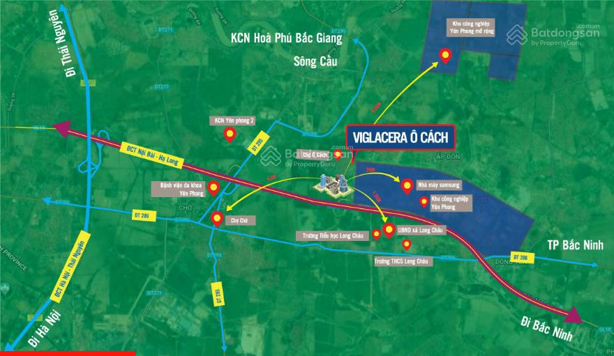 Bán căn góc liền kề viglacera yên phong 4 tầng giá hơn 5tỷ cần bán nhanh