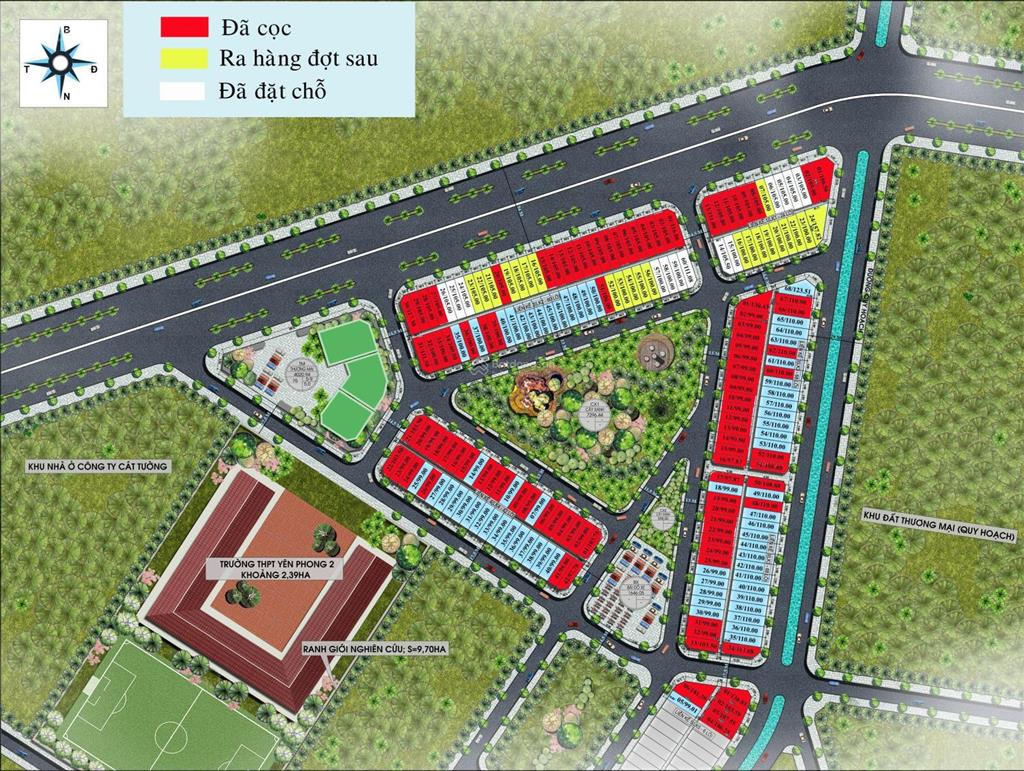 Hàng hiếm! bán 100m2 an bình tam giác view tiện ích, giá đầu tư