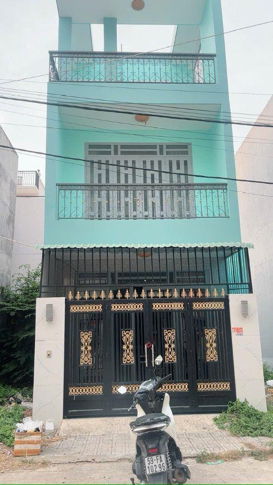 Bán Nhà 3 Tầng KDC Hoàng Hoa Long Hậu Giá 3.85 tỷ