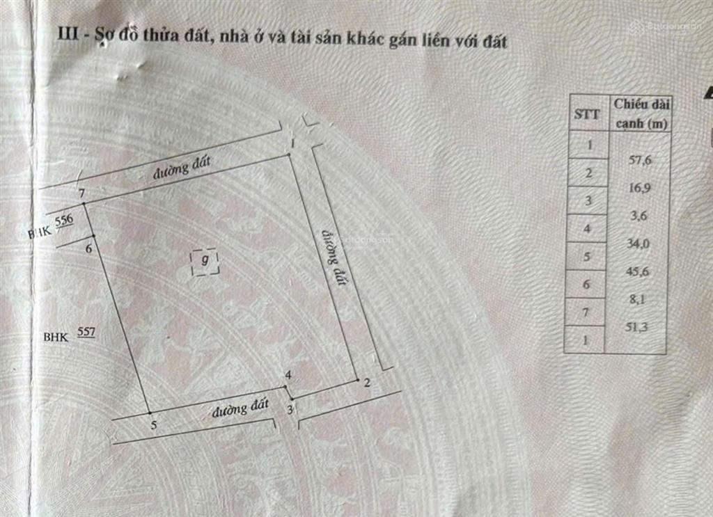 Em chào bán lô đất vườn biển bình dương, xã thăng an. diện tích 2855m2 có 300m2 thổ cư