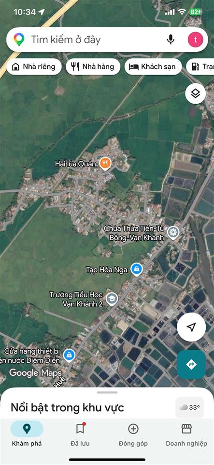 Bán đất full thổ cư thôn tiên ninh, xã tu bông, khánh hòa 16tr/m2