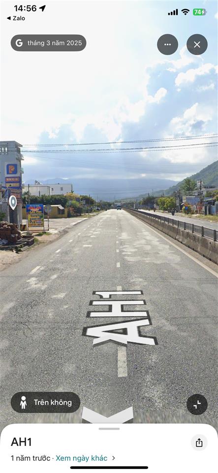 Bán đất thổ cư 100%  cổ mã, đại lãnh  mặt tiền đường ql1a
