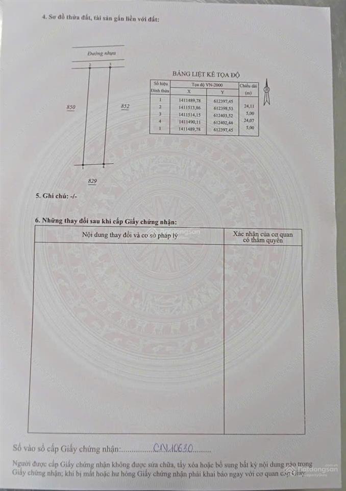 Bán đất tiên ninh, tu bông, khánh hòa giá chỉ 16tr/m2