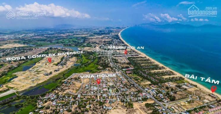 Chào bán lô biệt thự 200m2 khu vinahouse  biển hà my đối diện the nam hải