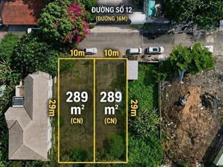 🆘🆘🆘Cần Bán gấp 2 lô đất đường số 12 Trần Não , phường bình an ,  . Q2 ,