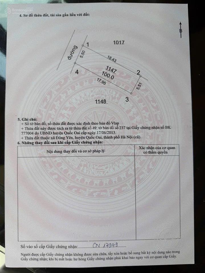 Đất bán tại đội 1, phú cát hà nội  3,1 tỷ, 100m2