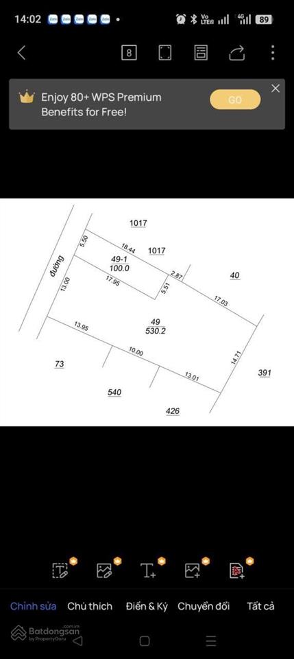 Đất bán tại đội 1, phú cát hà nội  3,1 tỷ, 100m2