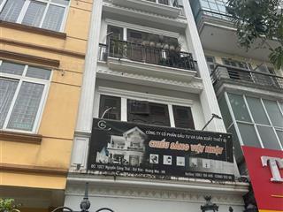 Bán gấp nhà mặt ngõ ô tô đường phương mai. 68m2  6 tầng. thang máy.