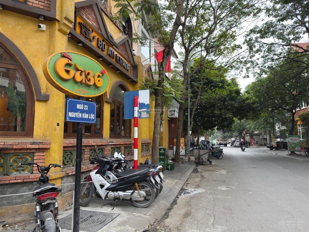 Biệt thự khủng ngay mặt phố nguyễn văn lộc hà đông 146m3, mặt tiền 9m