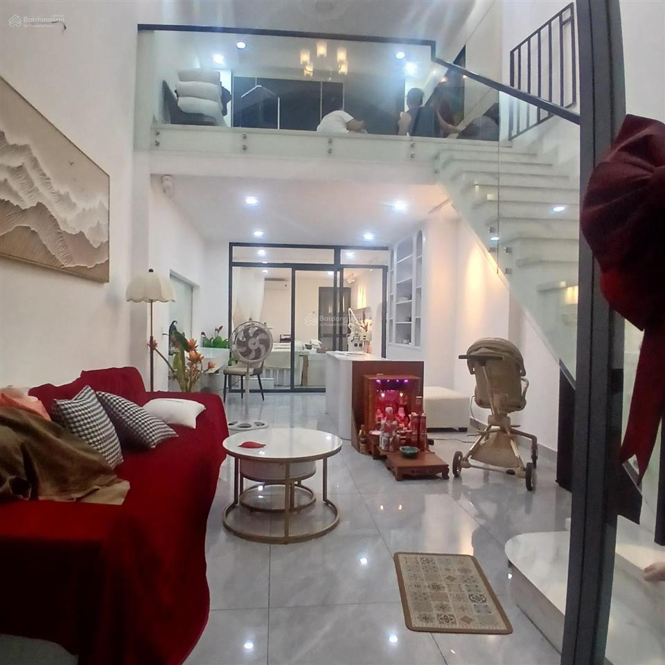 Nhà 4 tầng mới, ôtô tới nhà, trục đường chính, từ đường số 1 kdc nam hùng vương, 72m2, 3 phòng ngủ