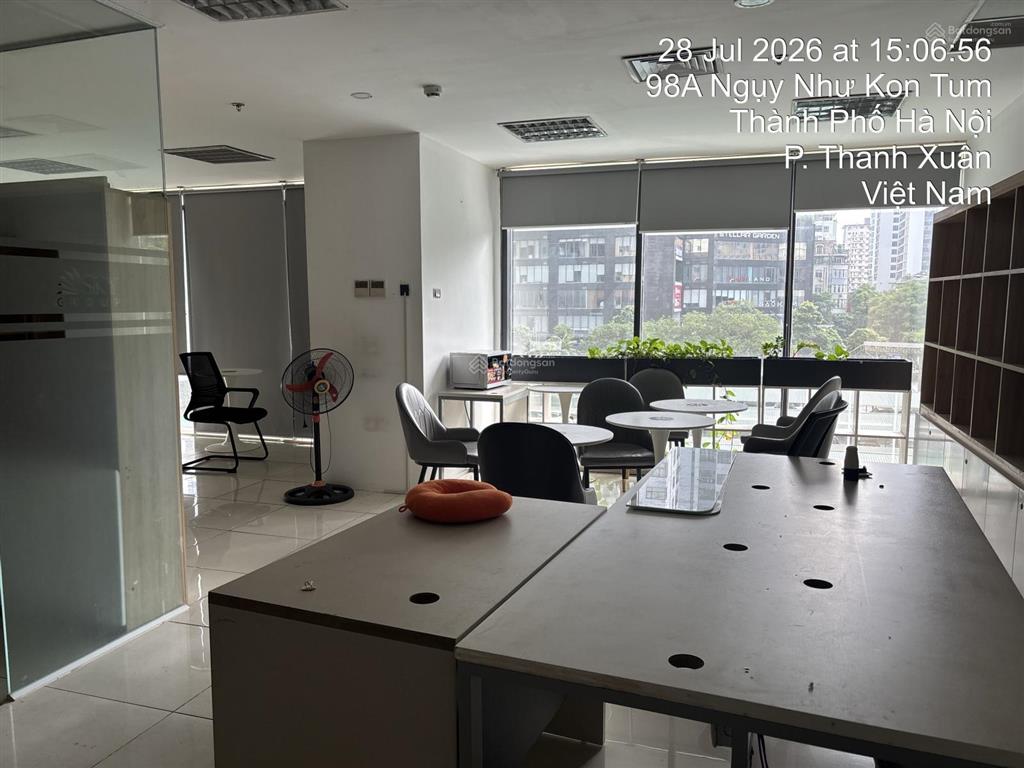 Cho thuê văn phòng tại 98a ngụy như kon tum, 250 nghìn / m2, 356 m2
