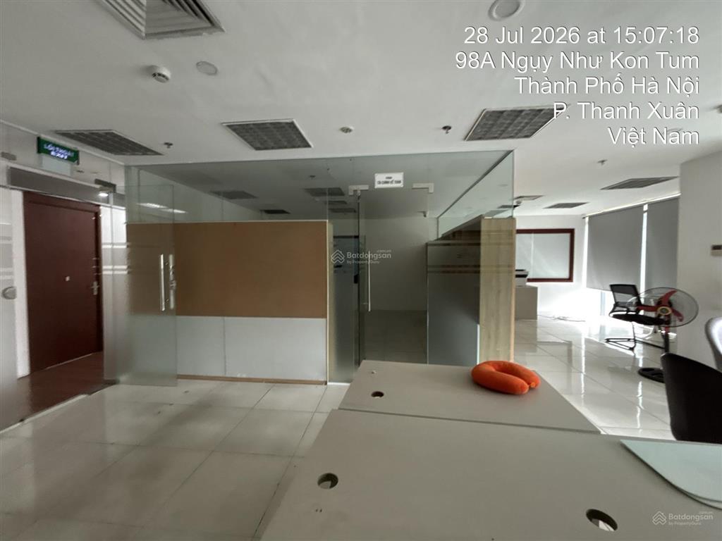 Cho thuê văn phòng tại 98a ngụy như kon tum, 250 nghìn / m2, 356 m2