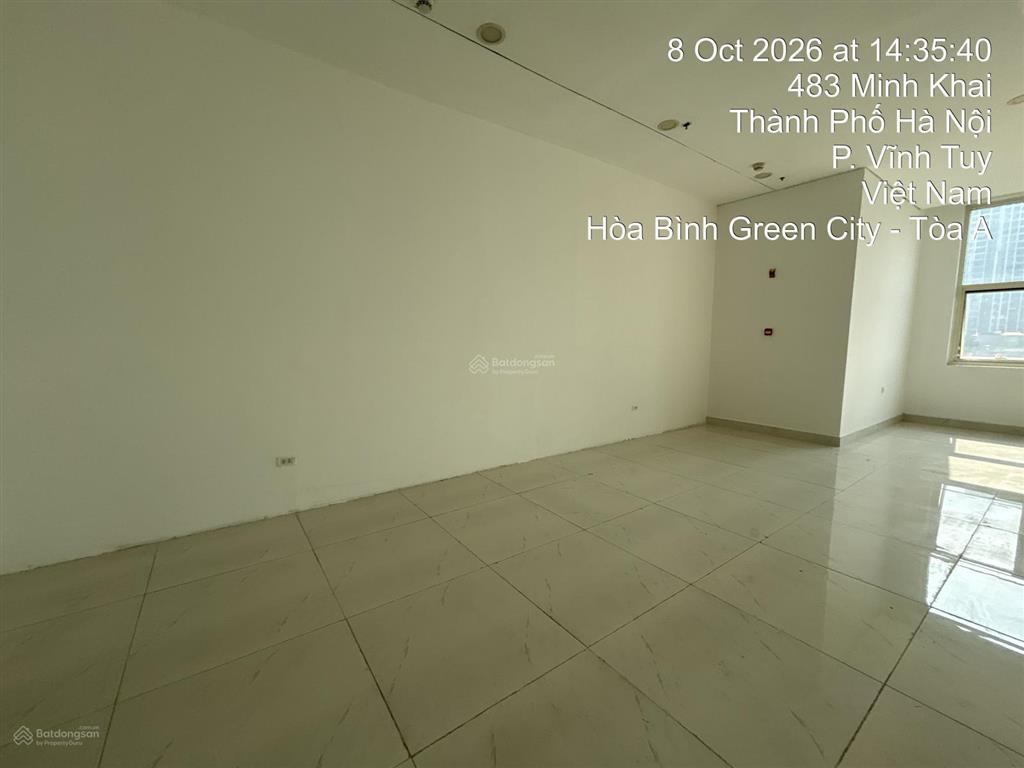 Cho thuê văn phòng hòa bình green city, minh khai, hai bà trưng, hà nội