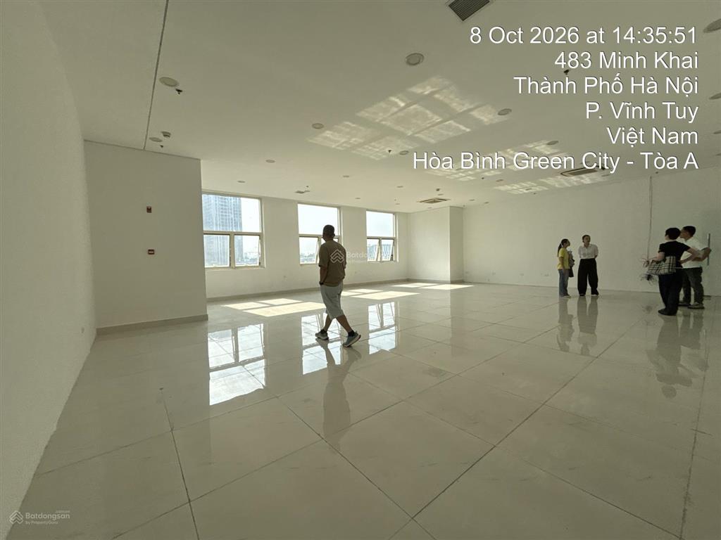 Cho thuê văn phòng hòa bình green city, minh khai, hai bà trưng, hà nội