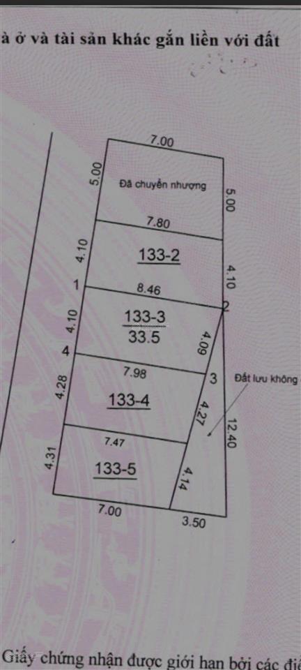Chính chủ bán nhà & đất hàng f0 33m2 tổ 23, thị trấn đông anh, tp hà nội giá đầu tư.  0334 415 ***