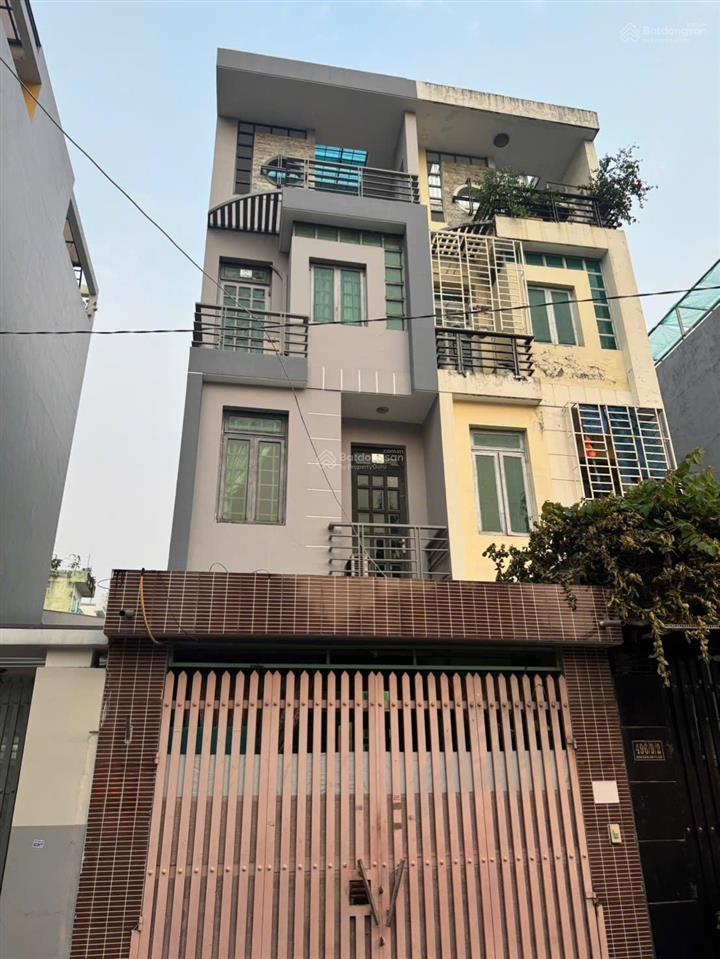 Giảm gần 2tỷ bán nhà 4tầng hẻm ô tô thông, vị trí cực đẹp dương quảng hàm p. an nhơn chỉ nhỉnh 11tỷ