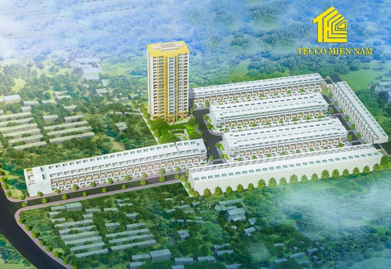 Bán căn hộ tecco tower bình dương, giá siêu hời 1,450 tỷ, 54.4m2, 2pn, 2wc ngay vsip 1 bưu điện tđh