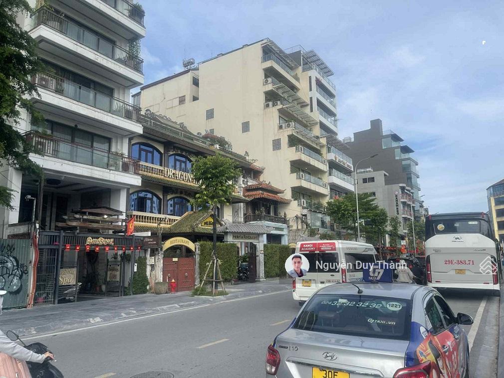 Bán nhà mặt phố xuân diệu, tây hồ tòa ks, apartment 310m2 7t 2 mặt hồ, 2 thoáng, giá đầu tư