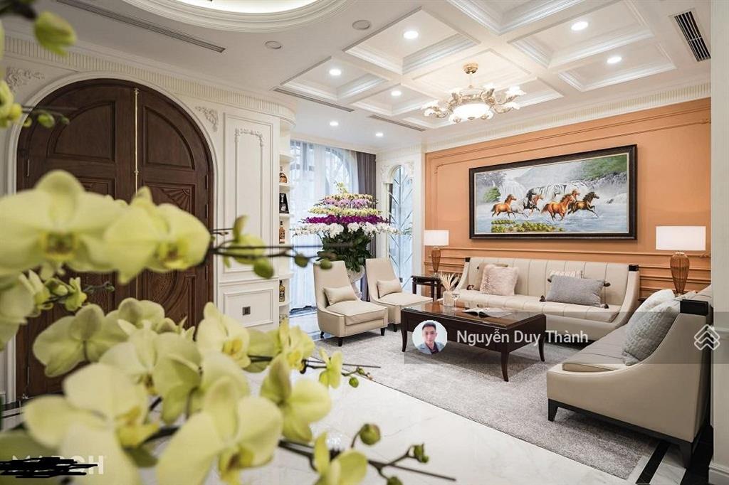 Bán bt kđt dịch vọng, trần thái tông, cg, 230m2, 4tầng, mt16m, 3 thoáng, 88tỷ, thang máy full nthất