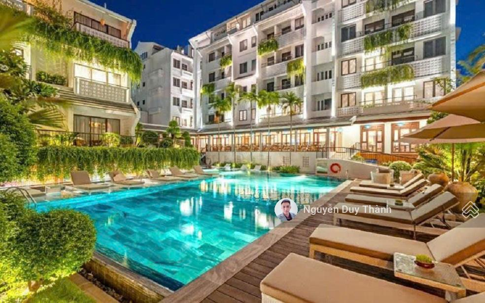 Bán & chuyển nhượng khách sạn 4 sao cửa đại, hội an đông, đà nẵng, 3300m2, 6tầng, mt31.5m, 155tr/m2