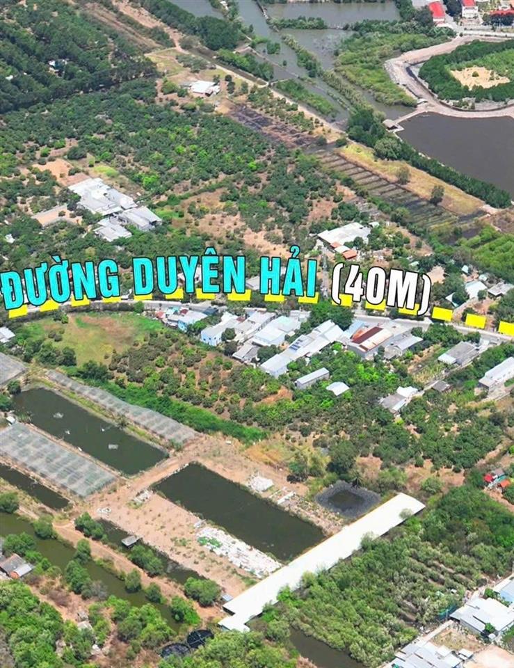 Lô đất mặt tiền đường duyên hải, cần giờ có 800m2 thổ cư giá 35tr/m2