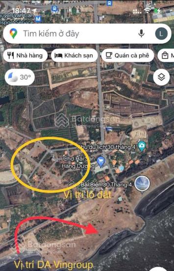 Đất thổ cư sát biển và vingroup cần giờ, 595m2 đường nhựa 16m, xây dựng tự do