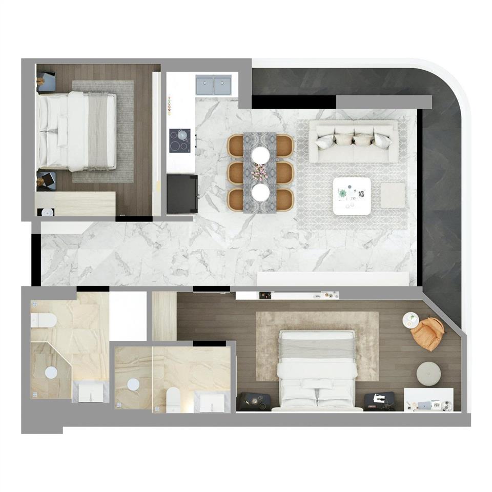 Bán căn studio và 1pn view trực diện biển mỹ khê  giá thương lượng  bàn giao ngay  dt 30tr/th