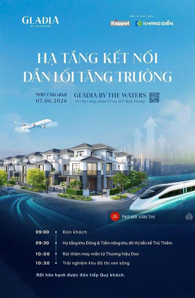 Hot glada heights mua trực tiếp cđt chiết khấu 12%  72m2 giá bán 6,6 tỷ  view biệt thự đông nam
