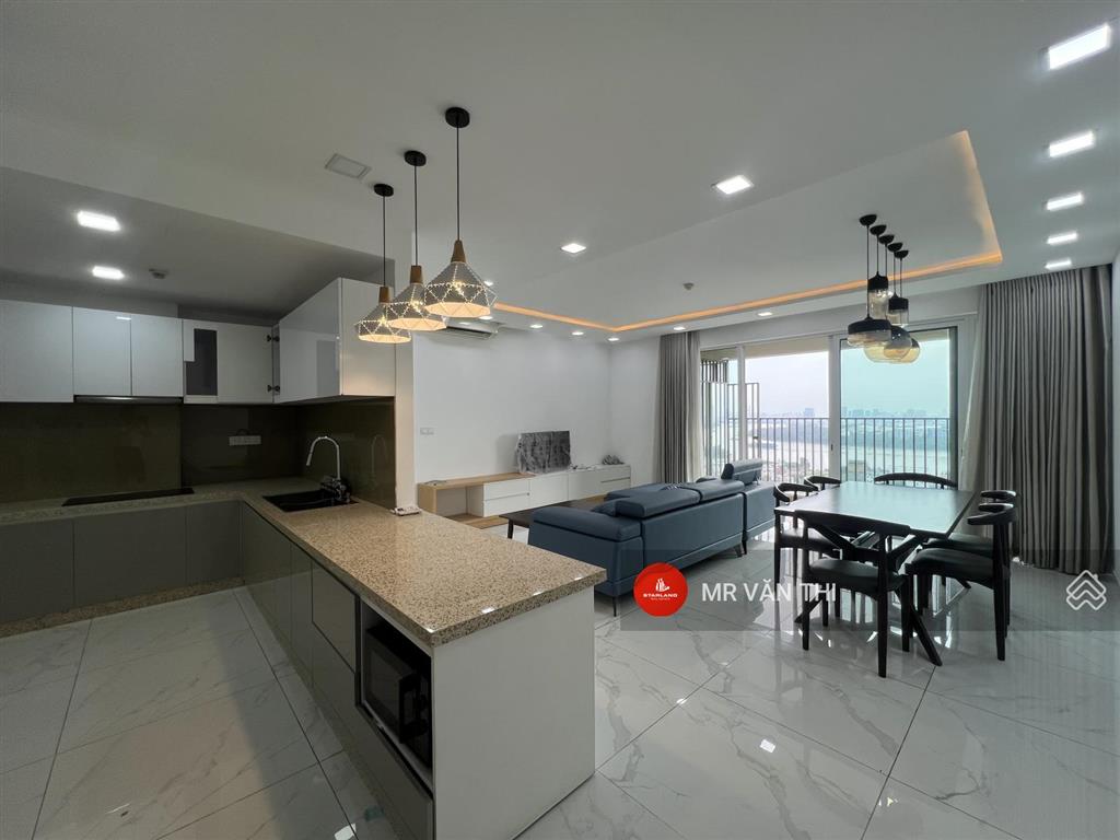 Nổi bật cho thuê 3pn vista verde  135m2  view toàn tp  thuê nhanh 37tr/tháng bao phí quản lý
