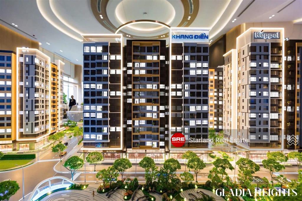 Gladia heights, chỉ từ 10% vốn tự có sở hữu căn hộ cao cấp tại quận 2 từ keppel khang điền
