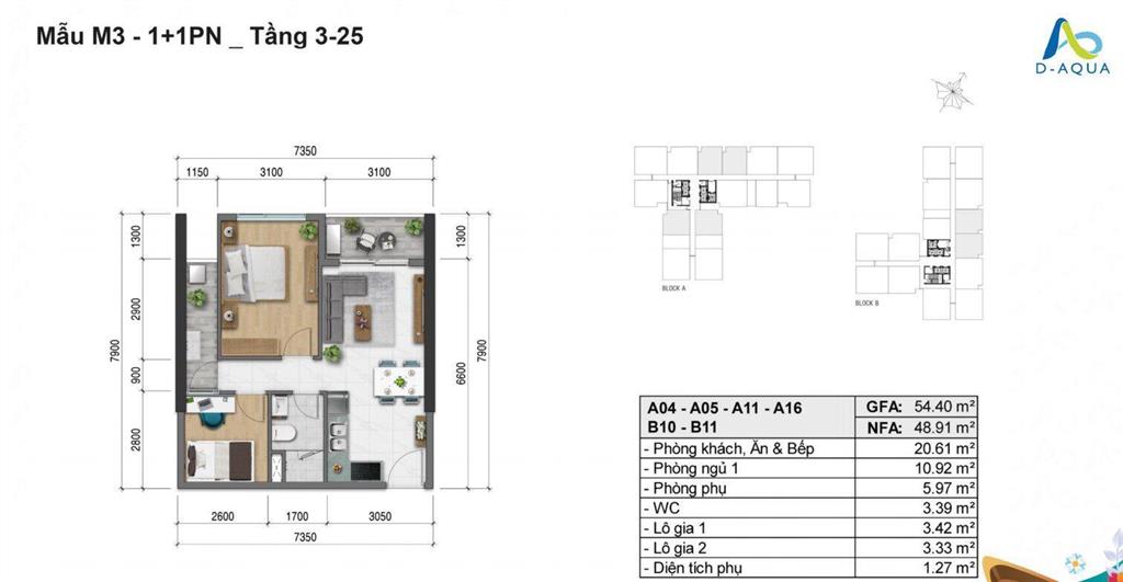 Bán gấp căn hộ daqua, 3,850 tỷ, 54m2, view đẹp tại bến bình đông, quận 8, tp.hcm