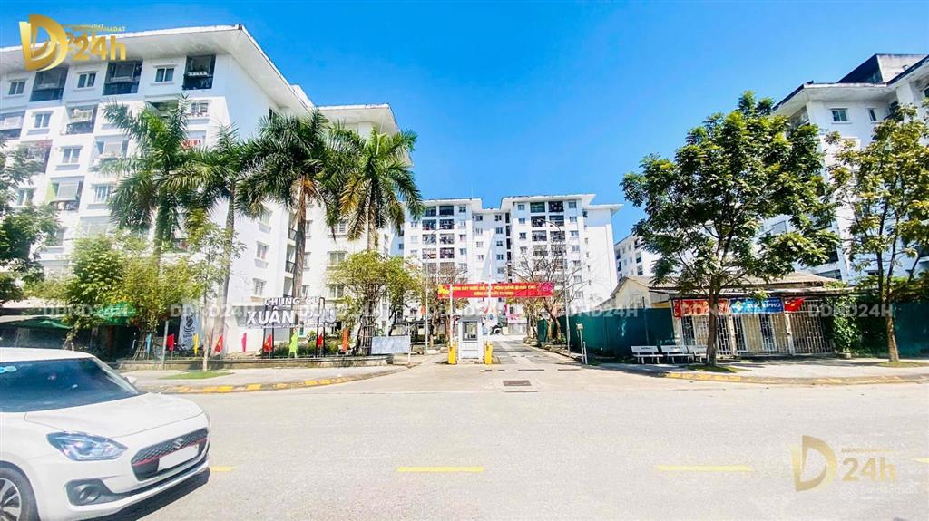 Bán căn hộ xuân phú huế view quảng trường, hướng nam thoáng mát, giá 1tỷ650