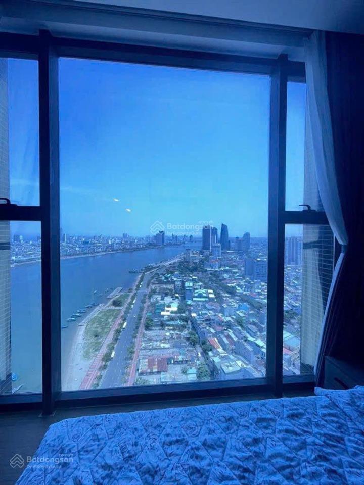 Rẻ hơn cđt 700 triệu bán gấp căn 2 phòng ngủ view trực diện sông hàn 84m2  2 ban công