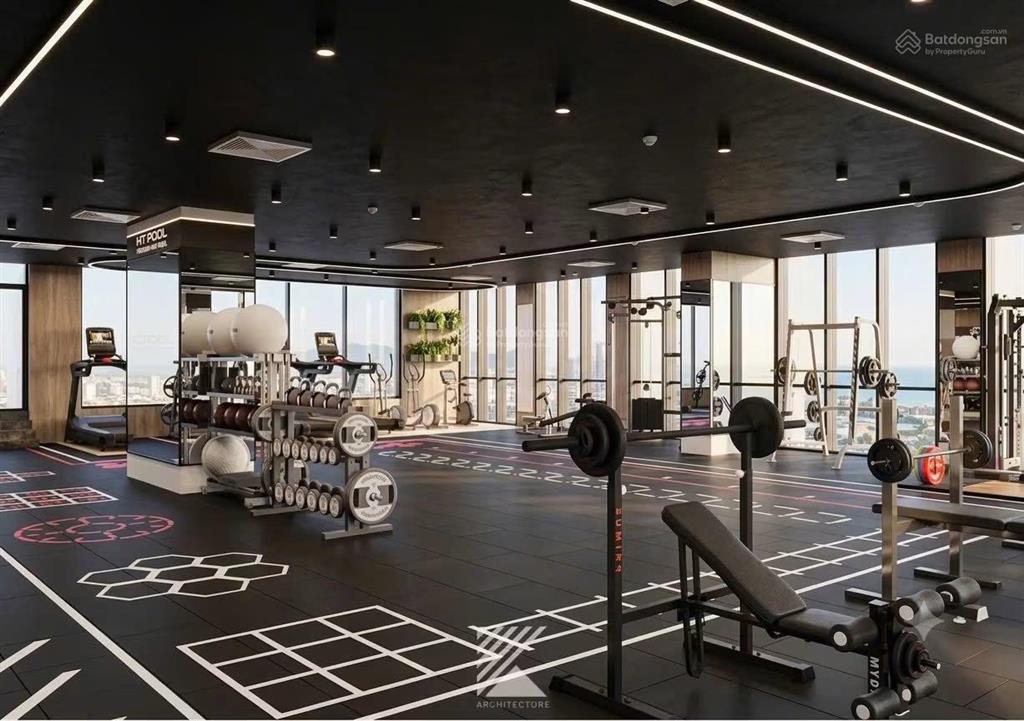 Rẻ hơn cđt 700 triệu bán gấp căn 2 phòng ngủ view trực diện sông hàn 84m2  2 ban công