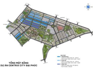Mở bán đợt 1 dự án centrix city đại phúc  đại từ thái nguyên mua giá gốc chủ đầu tư