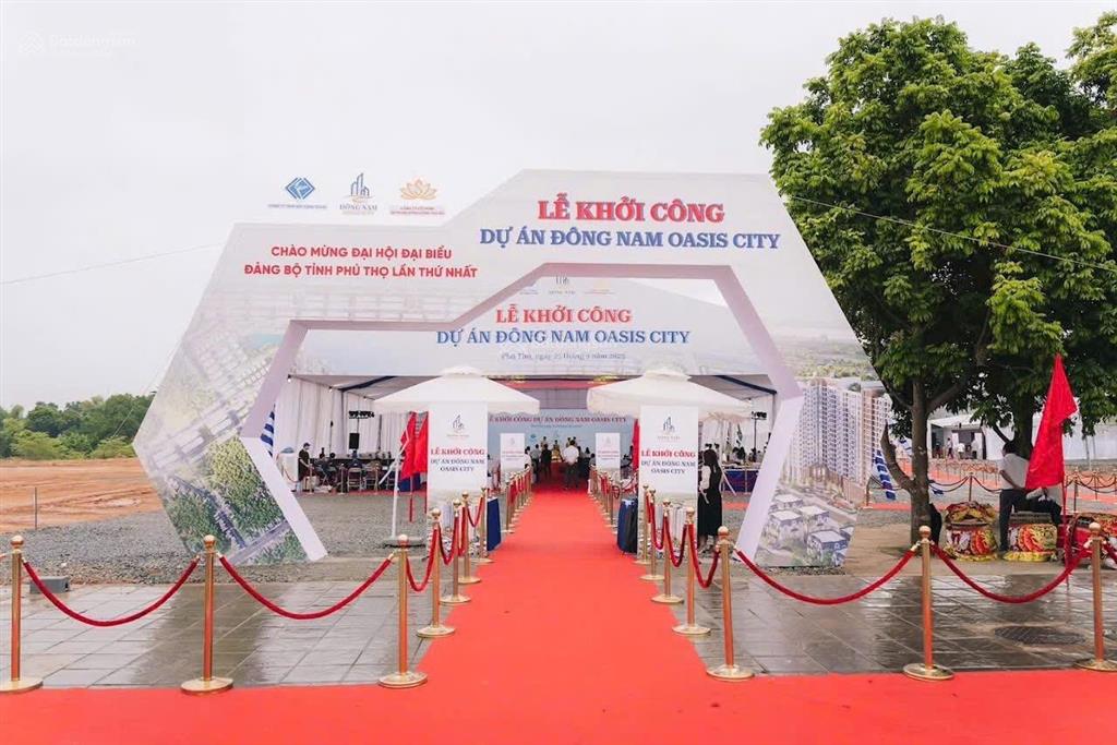 Dự án đông nam oasis city, việt trì, phú thọ  tòa tháp căn hộ nexus tower mua giá gốc cđt