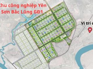 Chính chủ cần chuyển nhượng lô đất ngay cổng kcn yên sơn bắc lũng. dt 143m2 đường trục chính làng